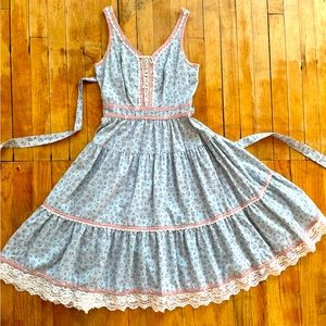 Gunne Sax Original Prairie Dress! rare, excellent condition